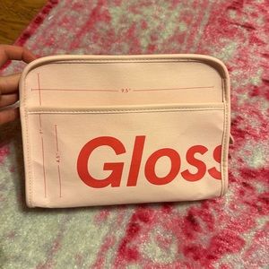 Glossier makeup bag